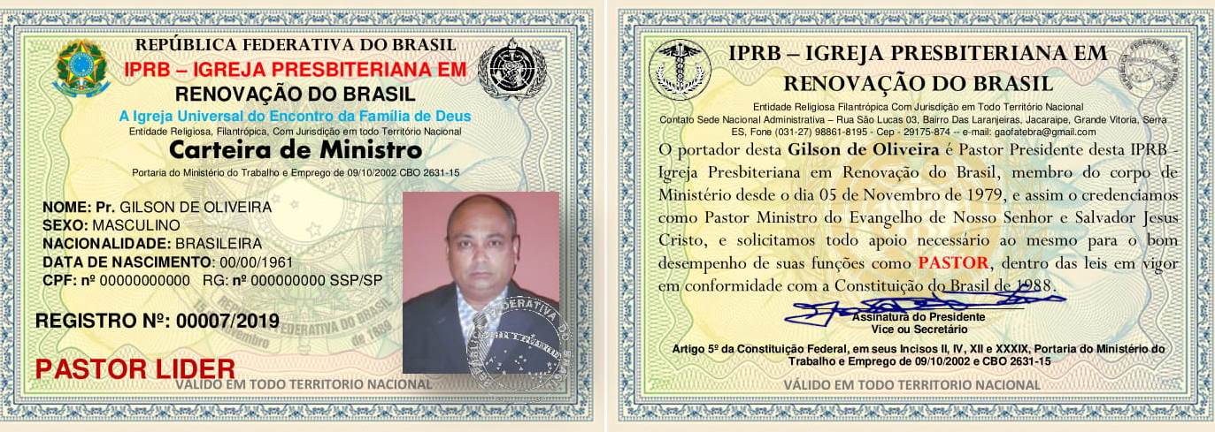 PEÇA SUA CARTEIRA SE JÁ E NOSSO ALUNO A SEGUNDA VIA DA SUA NOVA CREDENCIAL E GRÁTIS, SE NÃO E ALUNO, FAÇA SUA MATRICULA HOJE MESMO E VAI RECEBER A NOVA CARTEIRA DE SEMINARISTA GRÁTIS. CLIQUE AQUI!!