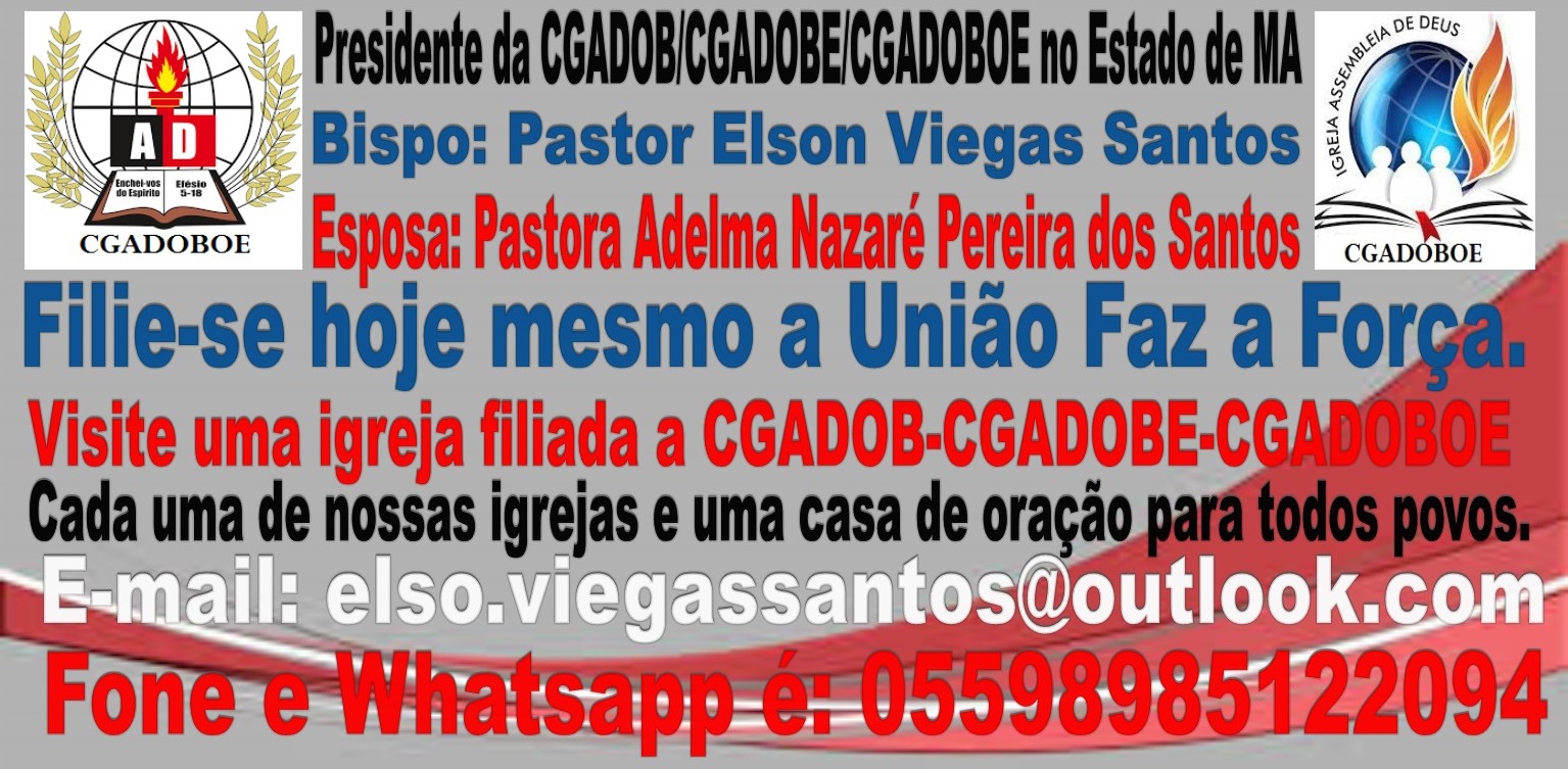 Bispo: Pastor Elson Viegas Santos