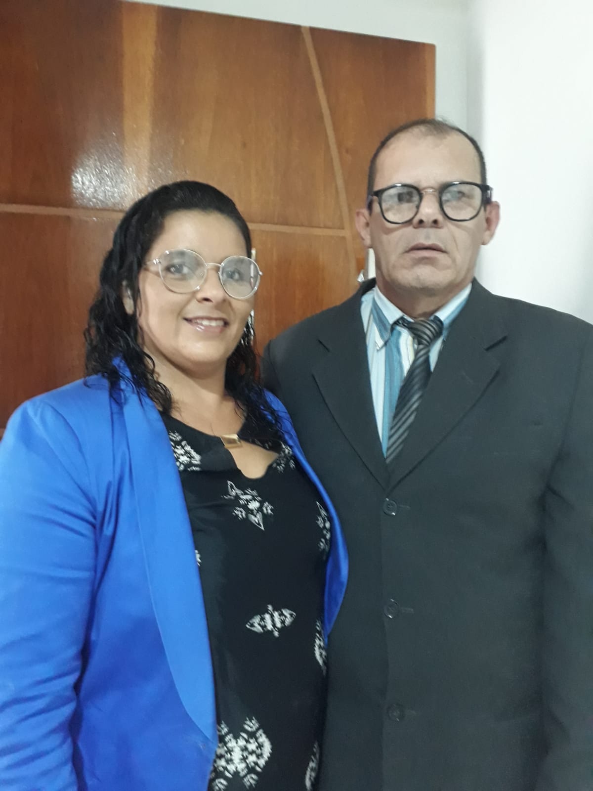 Bispo Pastor Rinaldo de Souza limeira e Esposa Mericia Fernandes da Silva